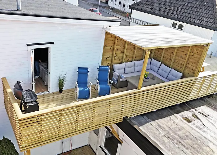 Roof House, Downtown In Appartement Sandefjord